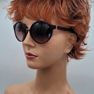 NWT Tory Burch Tortoise Gold TY9048 Sunnies Sunglasses